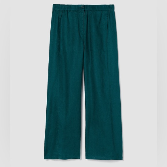 Eileen Fisher Linen Pant - Picture 2 of 3